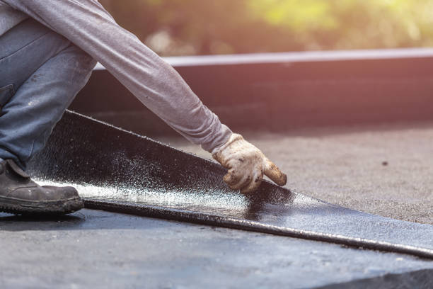 Professional Waterproofing technician working in Melrose, MN